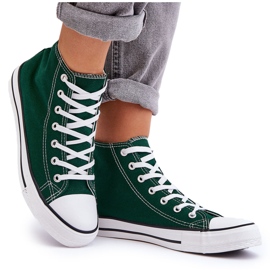 FR1 Klassische Damen-Sneaker High Green Remos grün
