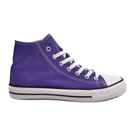 FR1 Klassische High-Top-Sneakers für Damen in Lila von Remos