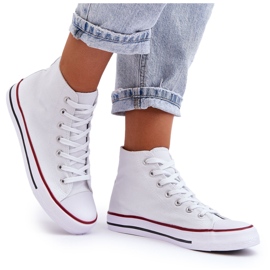 Klassische High-Top-Sneaker für Damen in Weiß von Remos