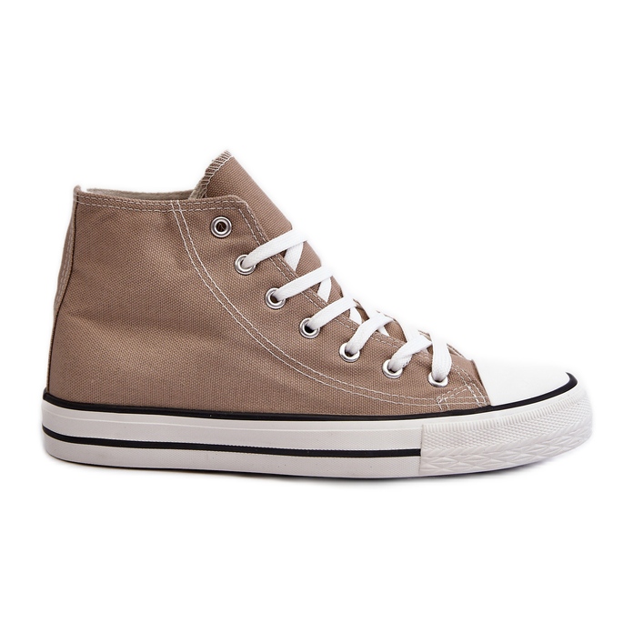 FR1 Klassische High-Top-Sneakers für Damen Beige Remos