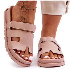 Klassische Damensandalen Beige Molie