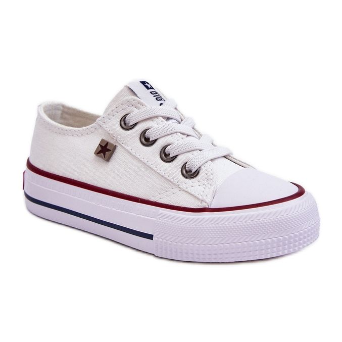 Klassische Kinder-Sneaker Big Star DD374160 Weiß