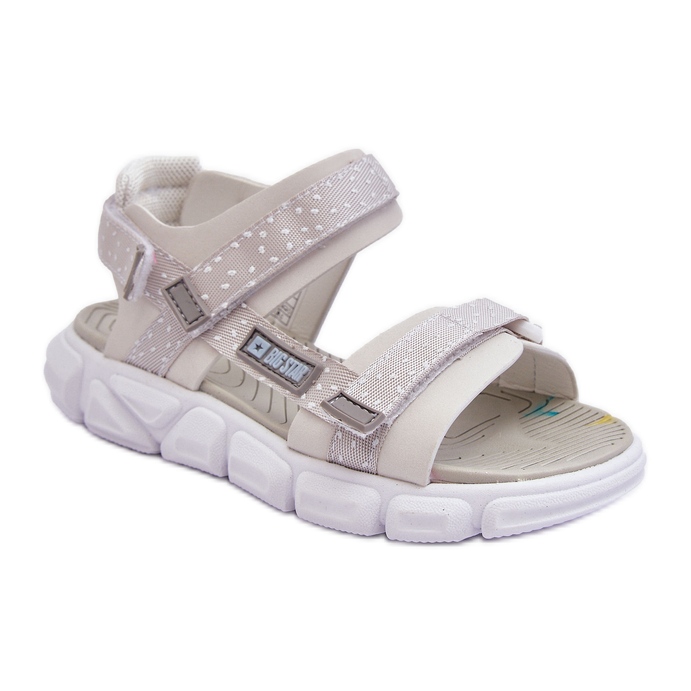 Kinder-Klettsandalen Big Star LL374201 Grau