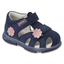 Befado Kinderschuhe rosa 170P078 blau