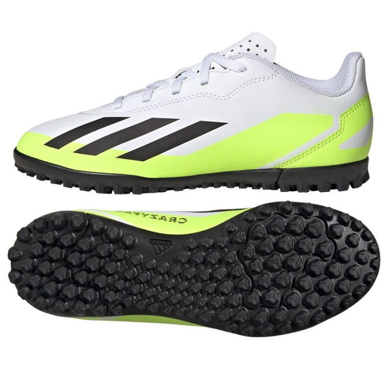 Adidas X Crazyfast.4 Tf Jr IE4066 Fußballschuhe weiß weiß