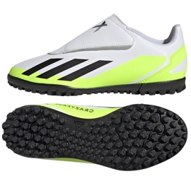 Adidas X Crazyfast.4 Vel Tf Jr IE4060 Fußballschuhe weiß weiß