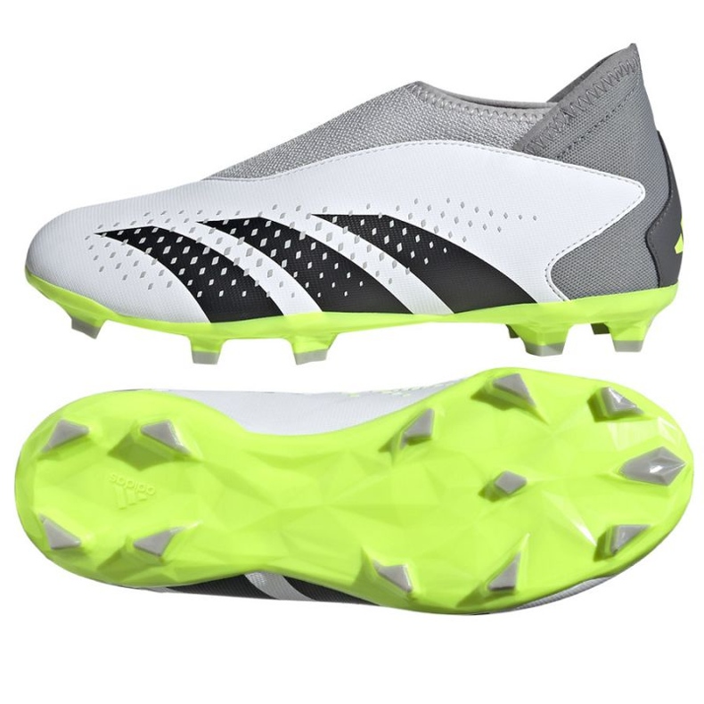 Schuhe adidas Predator Accuracy.3 Ll Fg Jr IF2265 weiß weiß