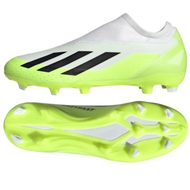 Schuhe adidas X CRAZYFAST.3 Ll Fg M HQ4515 weiß weiß