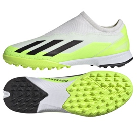 Schuhe adidas X CRAZYFAST.3 Ll Tf Jr IE1499 weiß weiß