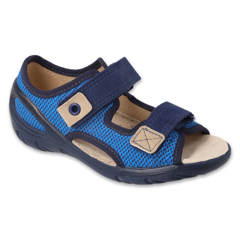 Befado Kinderschuhe PU 065X186 blau