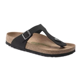 Birkenstock Gizeh Bs W 1020380 Hausschuhe schwarz