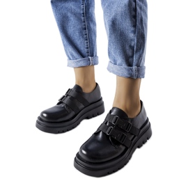 Schwarze Plateauschuhe von Prospero