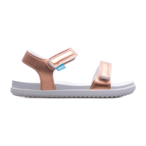 Native Charley Metallic Jr Sandalen 62109117-8817 golden