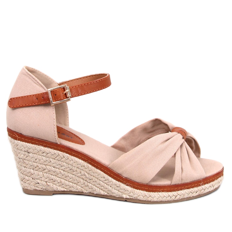 Espadrille-Keilsandalen von Kristen Beige