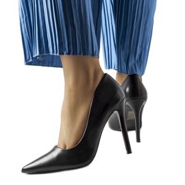 Schwarze klassische High Heels von Delis