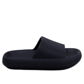 Gummipantoletten von Ritter Black schwarz