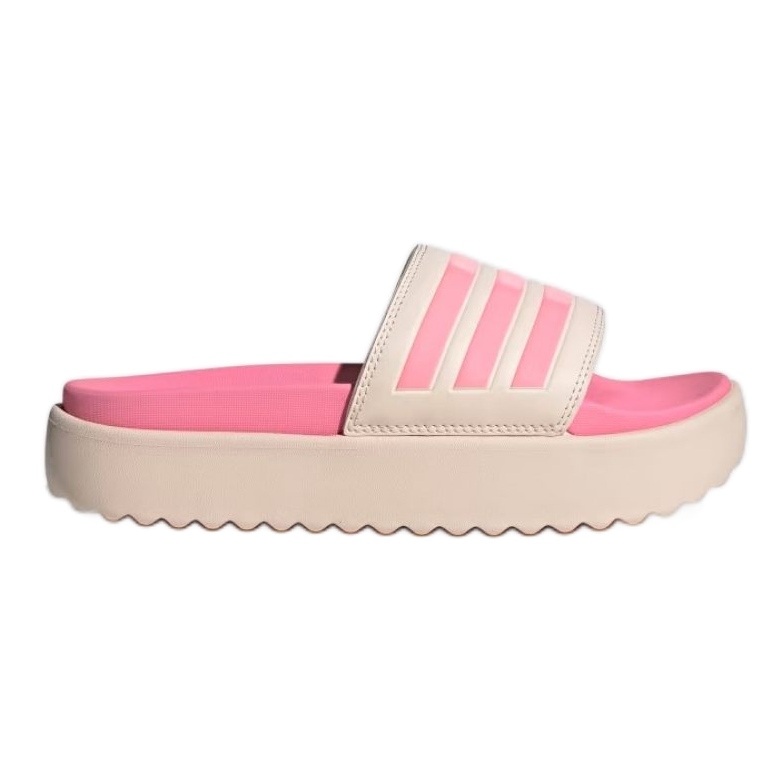 Adidas Adilette Platform HP9409 rosa Flip-Flops beige