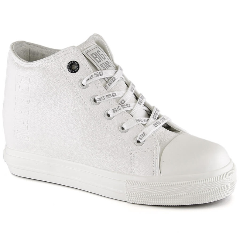 Damen-Sneaker mit Keilabsatz, weiß, Big Star EE274128