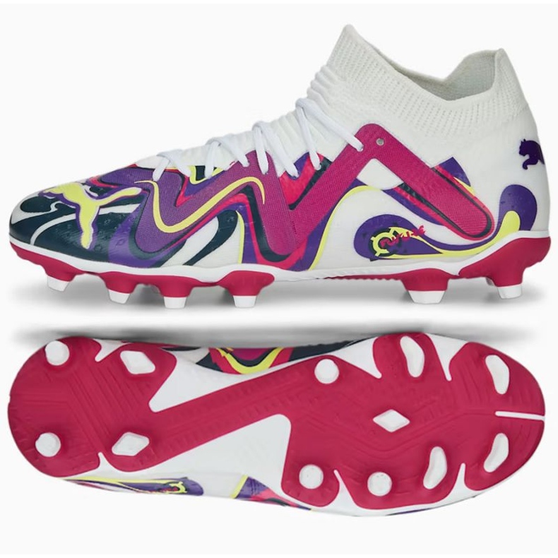 Puma Future Match Creativity Jr FG/AG 107412 01 Schuhe weiß, mischfarbe weiß