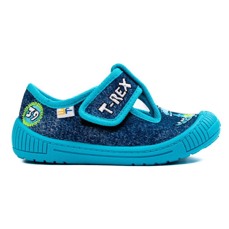 SHELOVET Blaue Hausschuhe für den Kindergarten für einen Jungen 3F