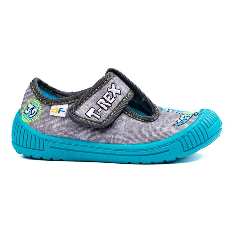 SHELOVET Graue Hausschuhe für den Kindergarten für einen Jungen 3F