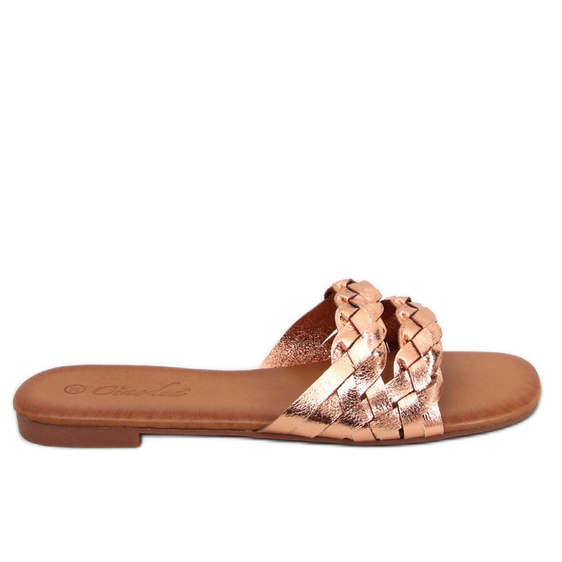 Emery Champagne Damenhausschuhe rosa