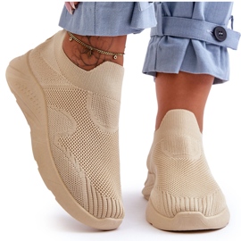 PG1 Slip-on-Sportschuhe für Damen Beige Claris