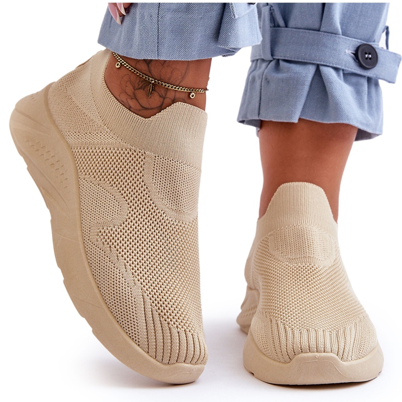 PG1 Slip-on-Sportschuhe für Damen Beige Claris