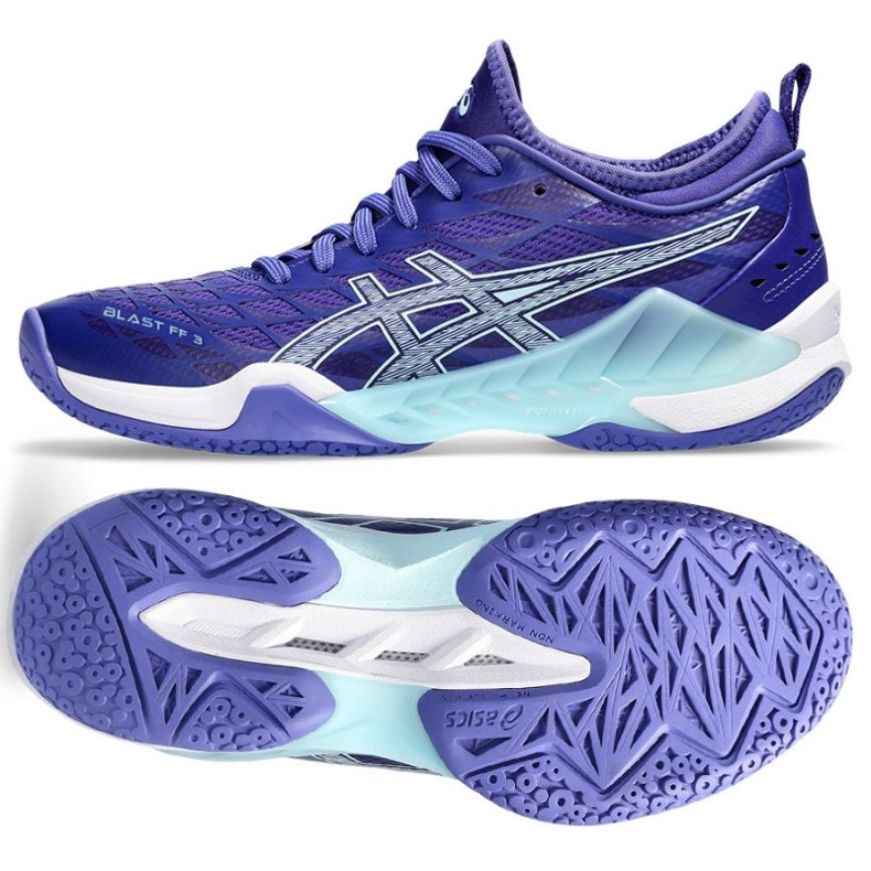 Asics Blast Ff 3 M 1072A080-401 Schuhe violett rosen und purpur