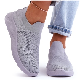 PG1 Slip-On-Sportschuhe für Damen, Grau, Claris