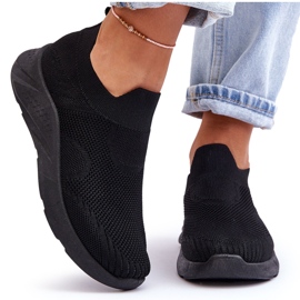 PG1 Damen Slip-on-Sportschuhe Schwarz Claris