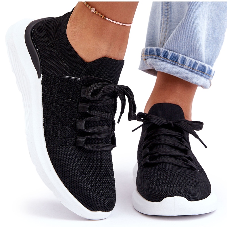 PG1 Klassische Damen-Sportschuhe Black Nickilla schwarz