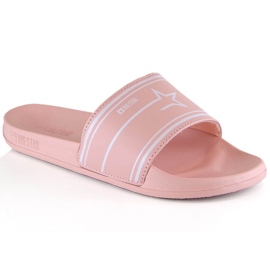 Rosa Sporthausschuhe für Damen Big Star MM274708