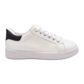 Klassische Sportschuhe für Damen in Weiß und Schwarz Corrine