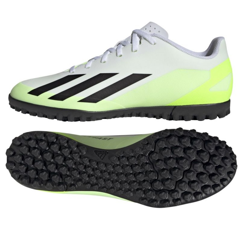 Adidas X Crazyfast.4 Tf M IE1583 Fußballschuhe weiß weiß