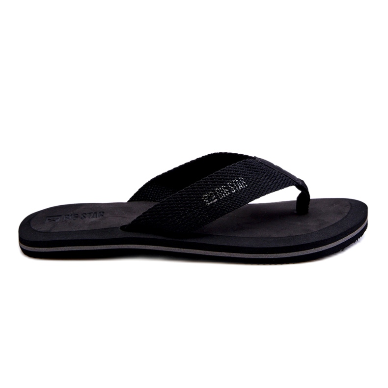 Herren Foam Flip Flops Big Star LL174618 Schwarz