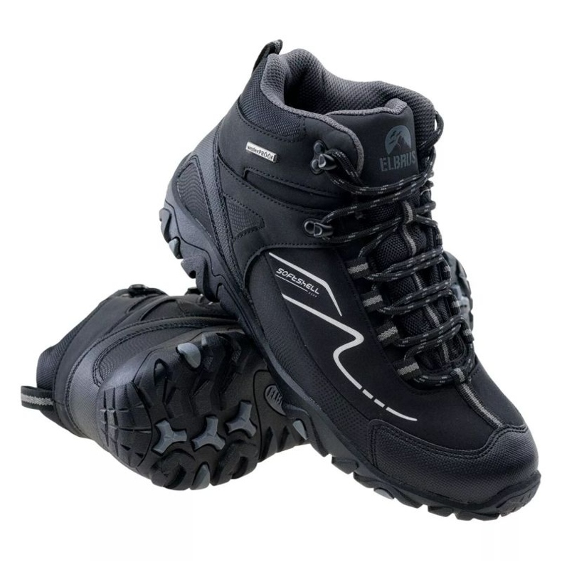 Schuhe Elbrus Maash Mid Wp M 92800210634 schwarz