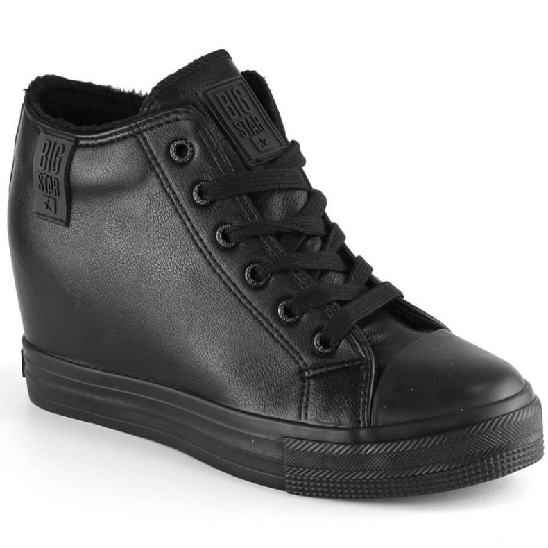 Big Star W INT1899A isolierte Keilsneaker schwarz