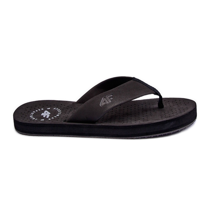 Herren-Flip-Flops 4F 4FSS23FFLIM071-20S Schwarz