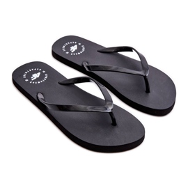 Damen-Flip-Flops 4F 4FSS23FFLIF064-21S Schwarz