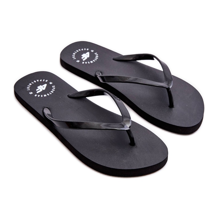 Damen-Flip-Flops 4F 4FSS23FFLIF064-21S Schwarz