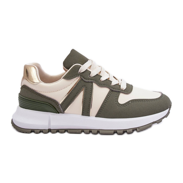 PG1 Damen Sportschuhe Grün-Beige Kabama