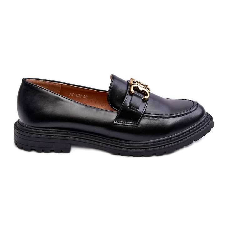 PS1 Damen-Slipper mit flachem Absatz, schwarze Sincias