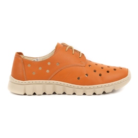 WASAK Damenschuhe Ledersneaker 0692W orange