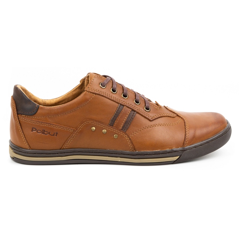 Polbut Herren-Freizeitschuhe 1801N Axe Camel braun