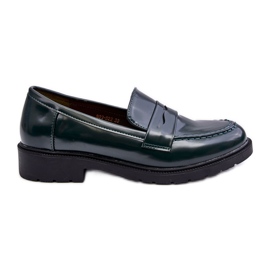 FG2 Klassische Damen-Loafer in Grün von Faradays