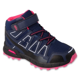 Kinder-Trekking-Befado 518Y001, Marineblau und Rosa