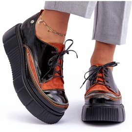 Damen-Lederschuhe Maciejka 50740-18 Schwarz