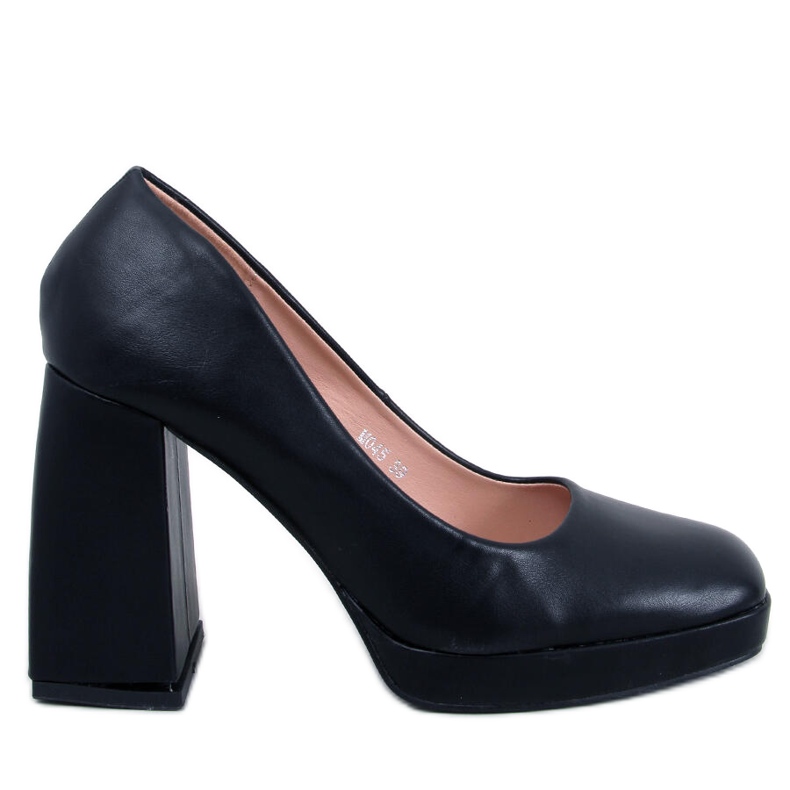 Nessa Schwarze High-Heel-Pumps