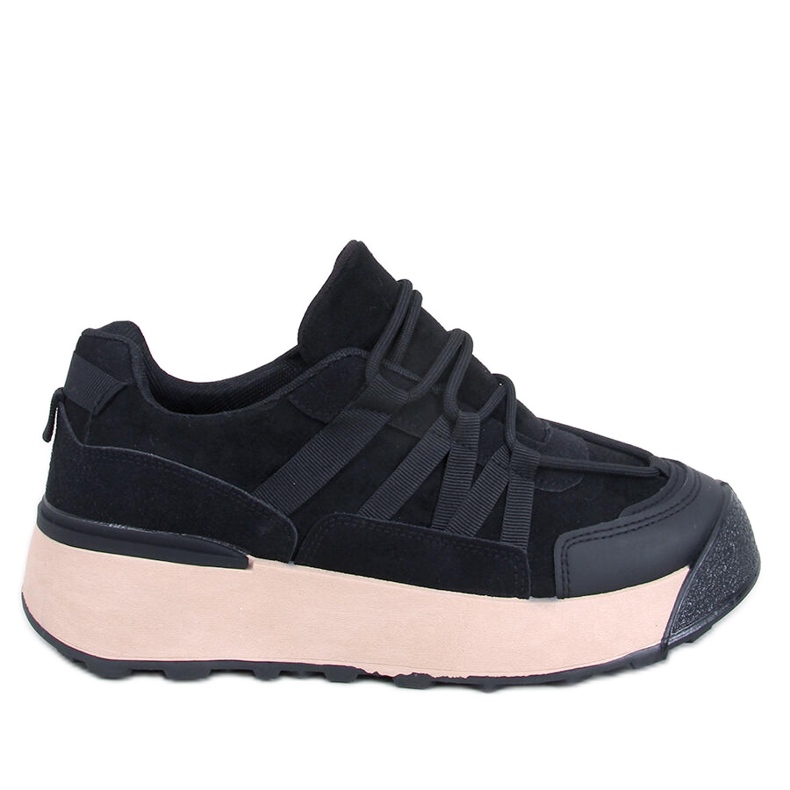 Potts Schwarze Damen-Sneaker